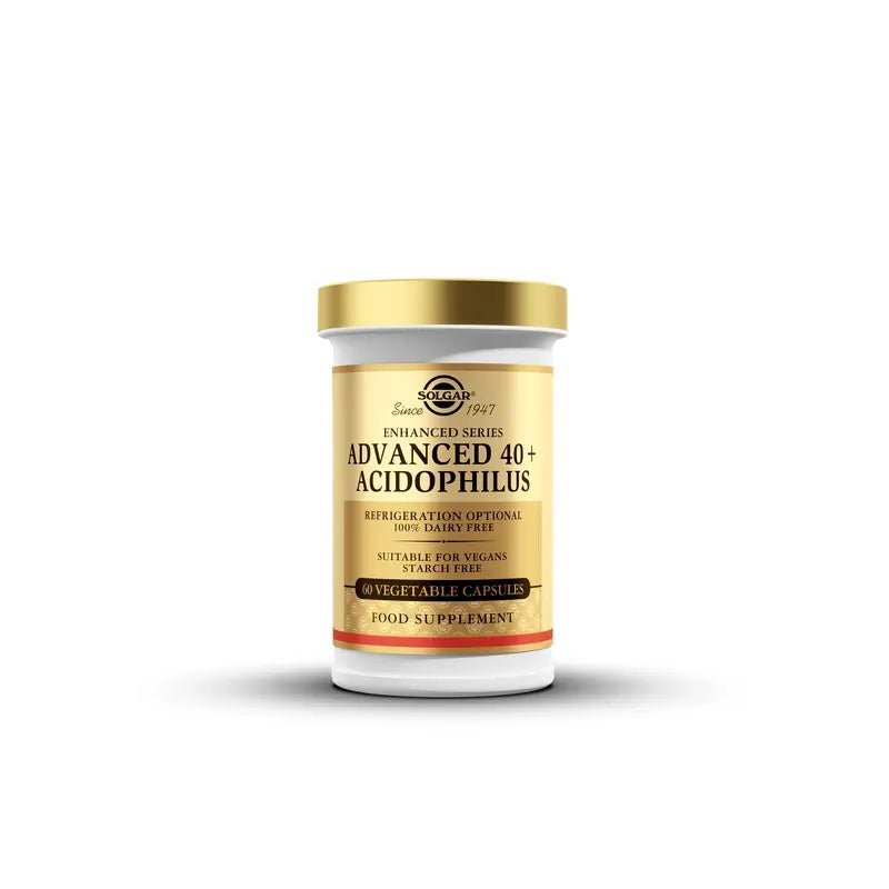 Solgar 40+ Acidophilus Advanced, 60 Capsules