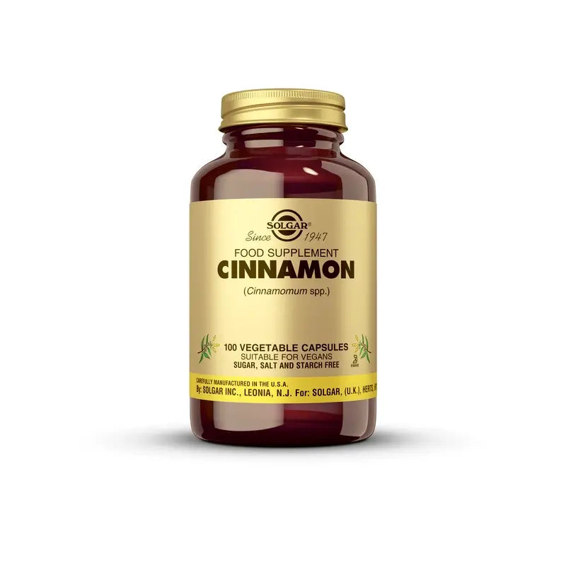 Solgar Chinese Cinnamon, 100 Capsules