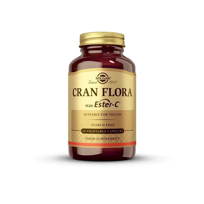 Solgar Cran Flora, 60 Capsules