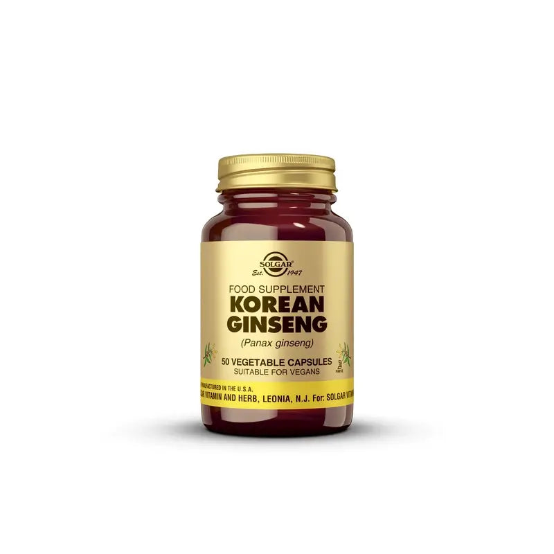 Solgar Korean Ginseng, 50 Capsules