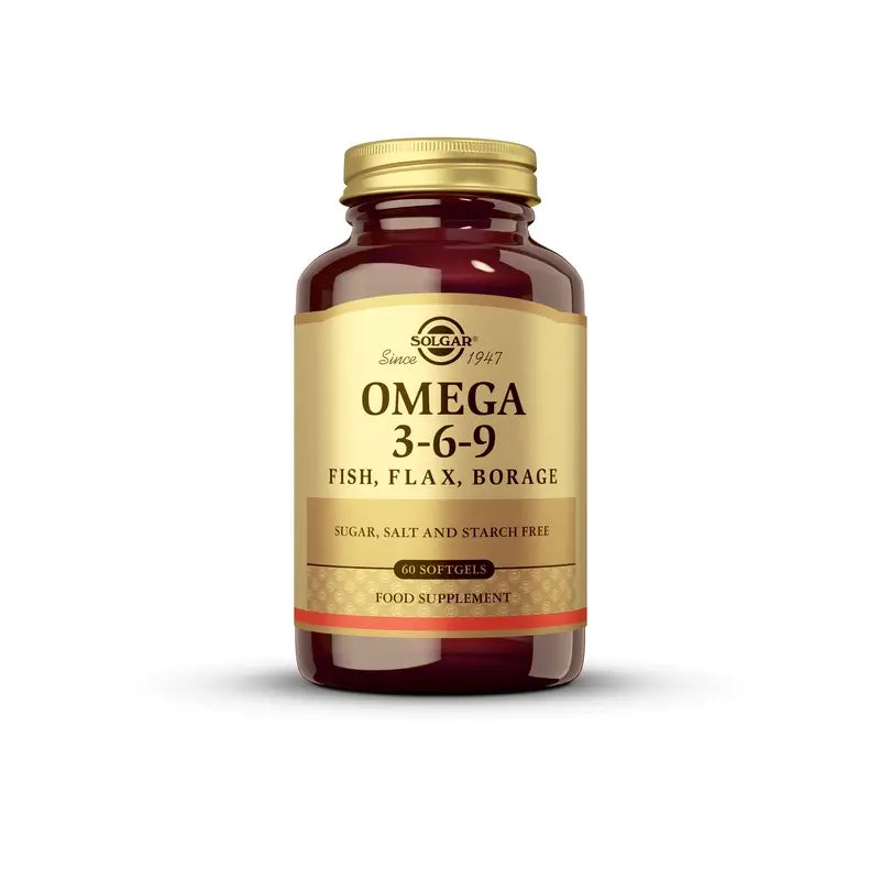 Solgar Omega 3-6-9, 60 capsules