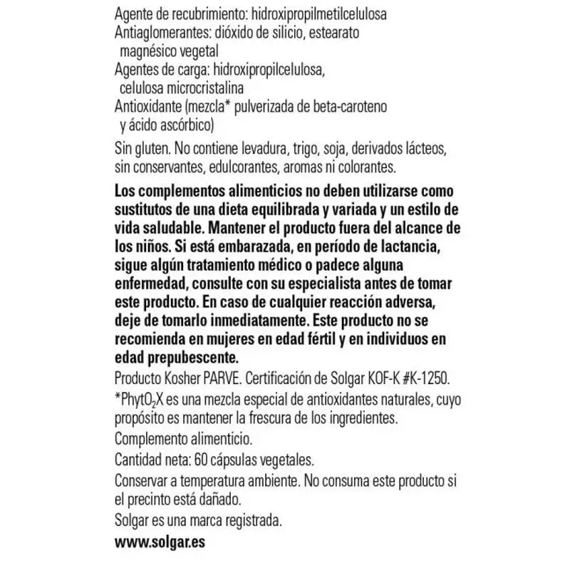 Solgar Sabal, 60 capsules