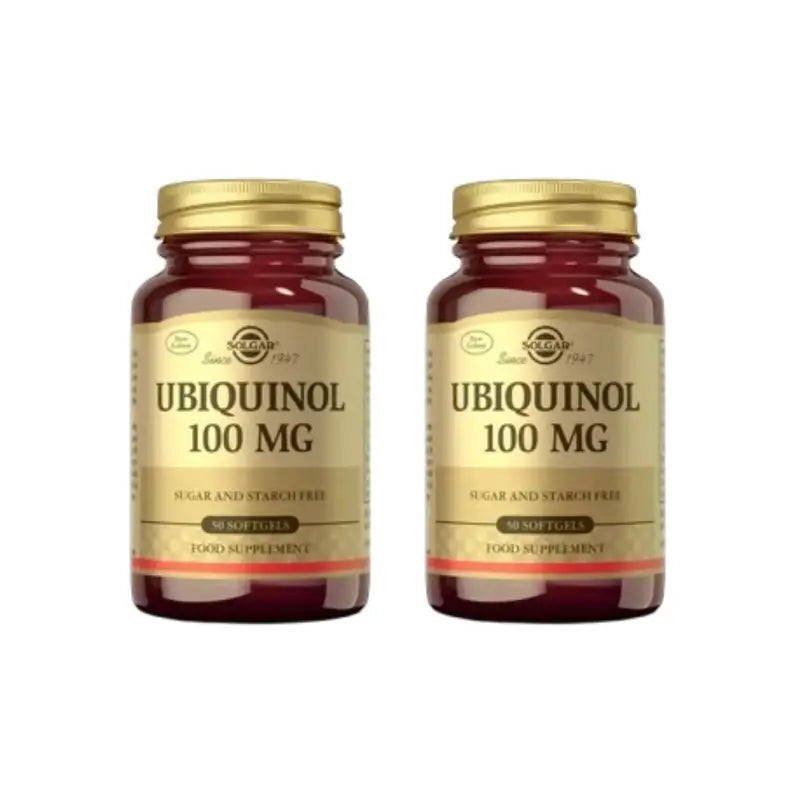 Solgar Ubiquinol 100 Mg, 2X50 Softgels