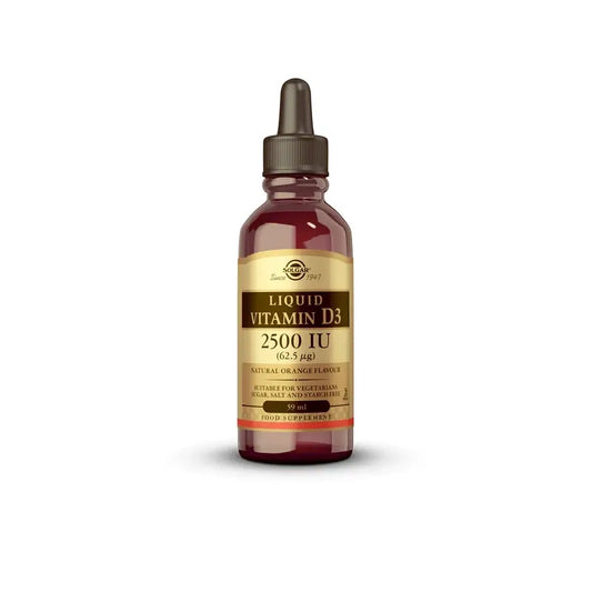 Solgar Vitamin D3 Liquid 2500 IU, 59 ml