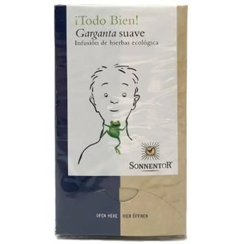 Sonnentor Garganta Suave 18Infusiones Bio
