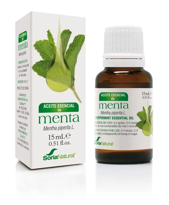 Soria Natural Esencia De Menta, 15 Ml