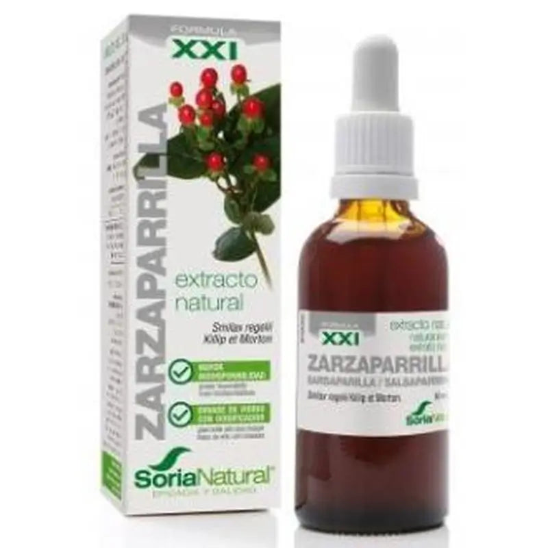 Soria Natural Ext. Zarzaparrilla Xxi 50Ml. S/Al