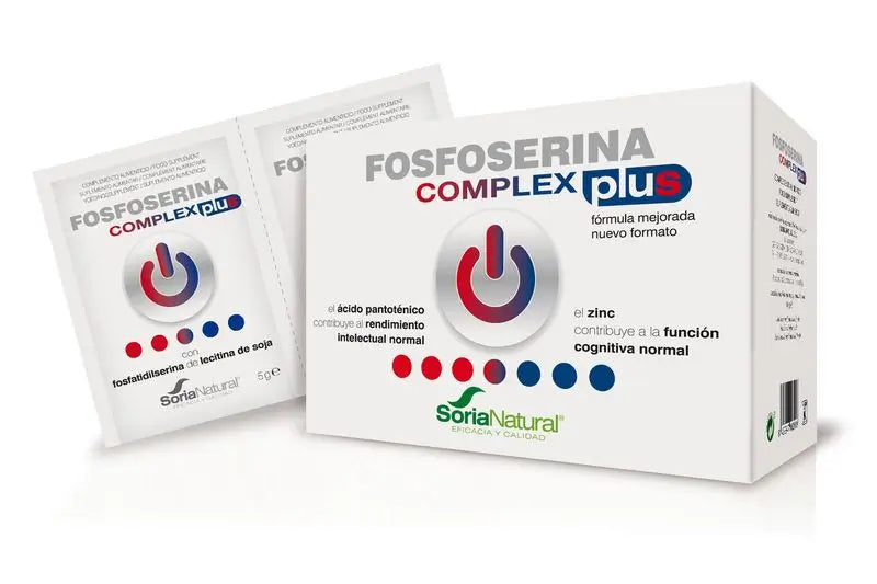 Soria Natural Fosfoserina Complex Plus 5 Gr, 28 Sobres