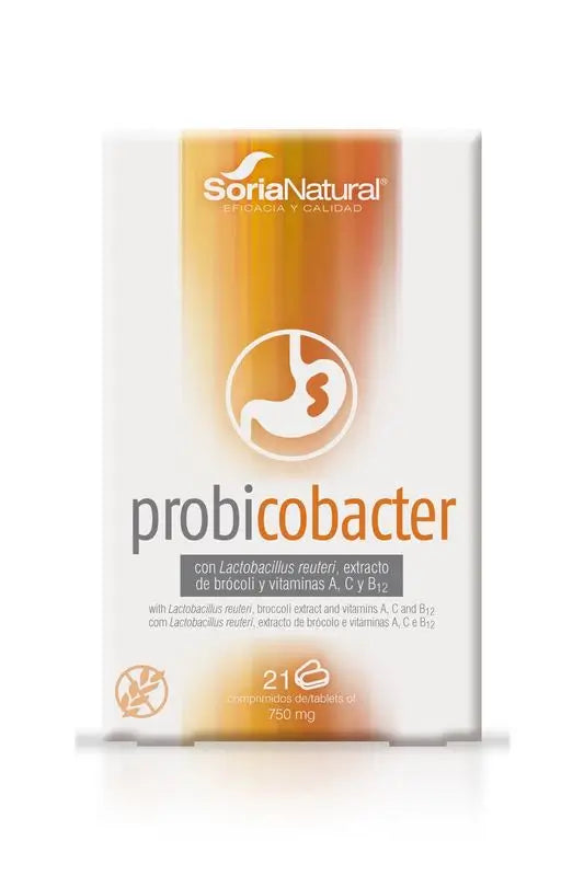Soria Natural Probicobacter, 21 Comprimidos