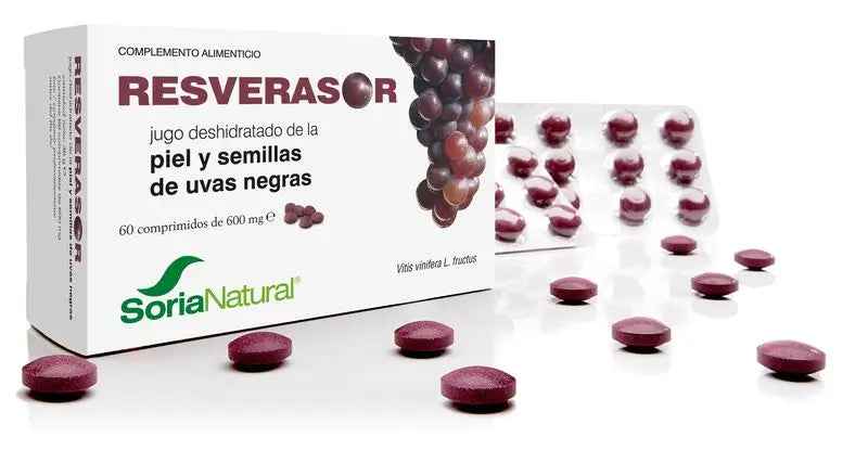 Soria Natural Resverasor 600 Mg, 60 Cápsulas