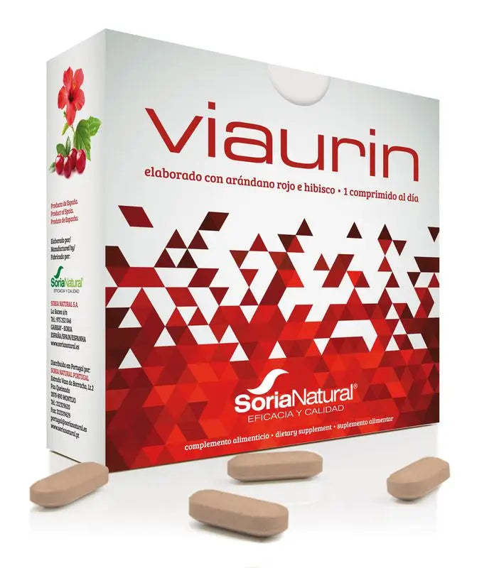 Soria Natural Viaurin 750 Mg, 28 Comprimidos