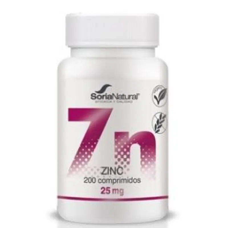 Soria Natural Zinc Liberacion Sostenida 350Mg 200 Comprimidos