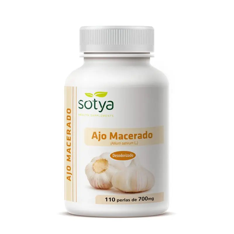 Sotya Ajo Macerado 700 Mg, 110 Perlas