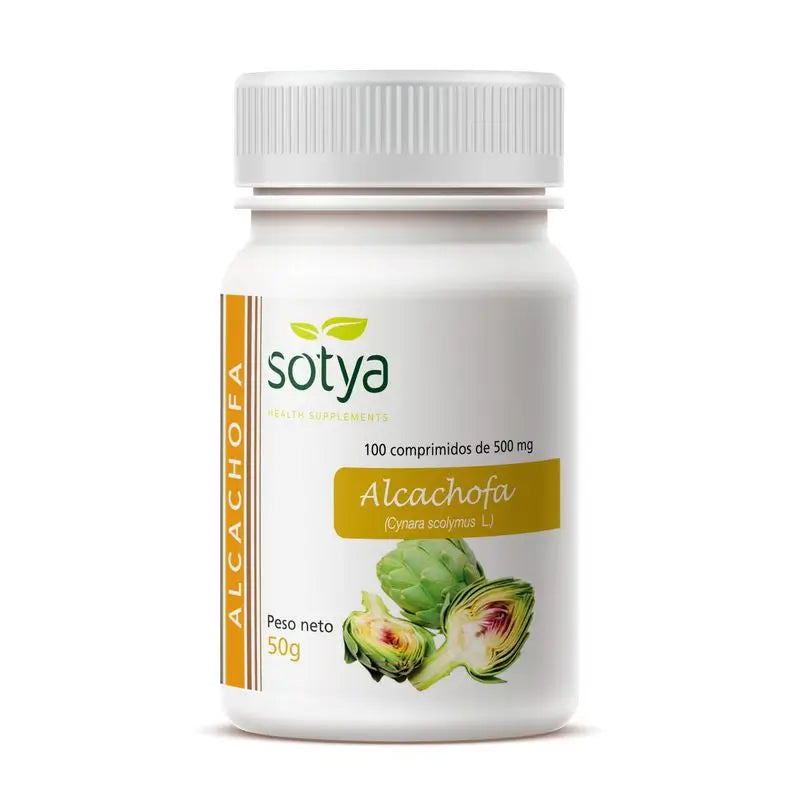 Sotya Alcachofa 500 Mg, 100 Comprimidos