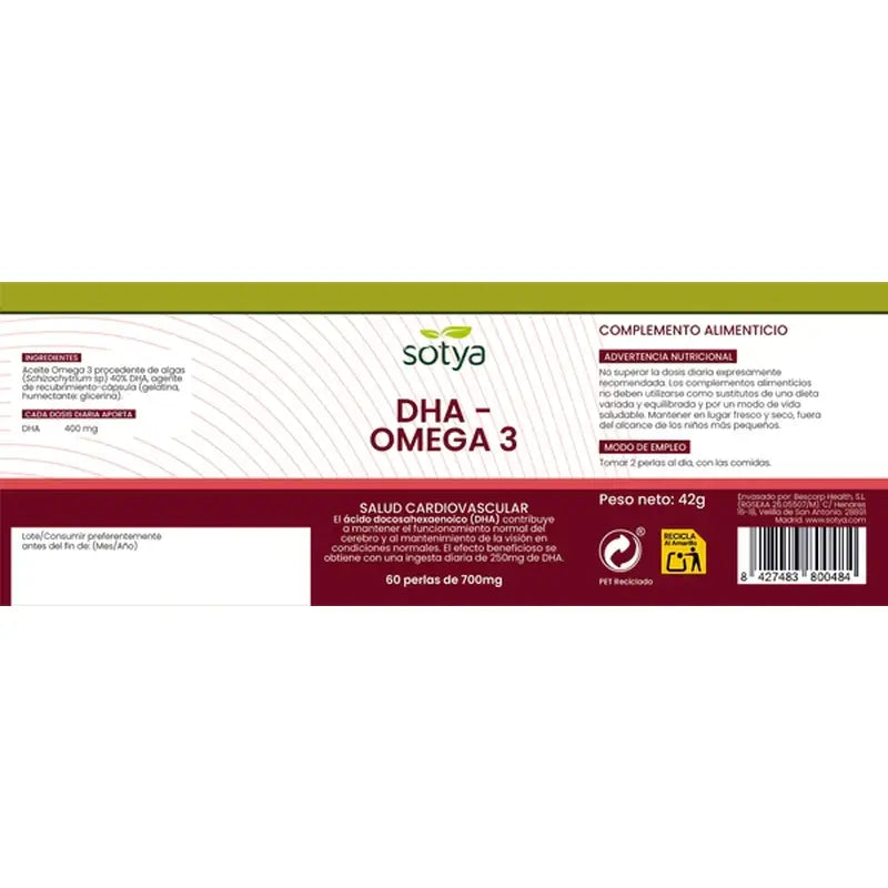 Sotya Dha 700 Mg , 60 capsules