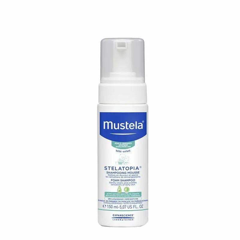 Mustela Stelatopia Mousse Shampoo, 150ml