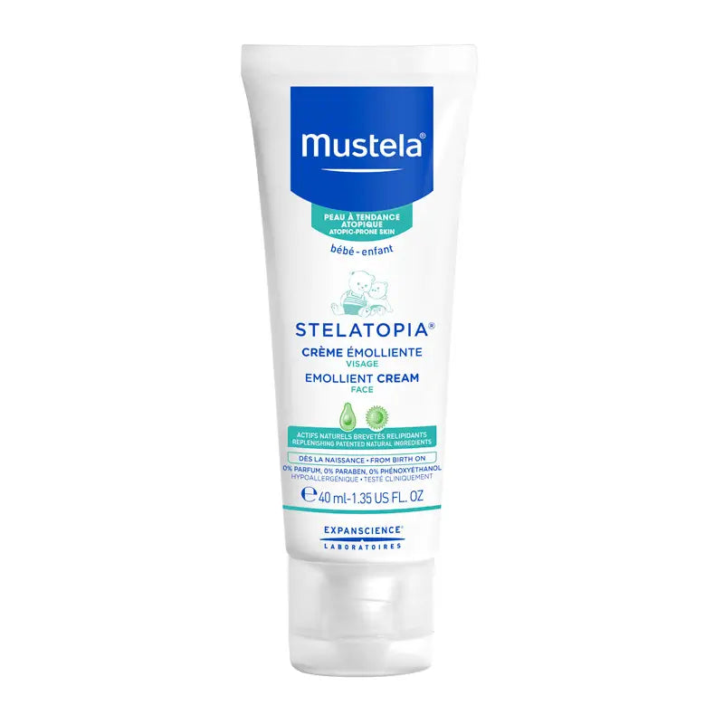 Buy Mustela Stelatopia Emollient Face Cream, 40 ml at the best