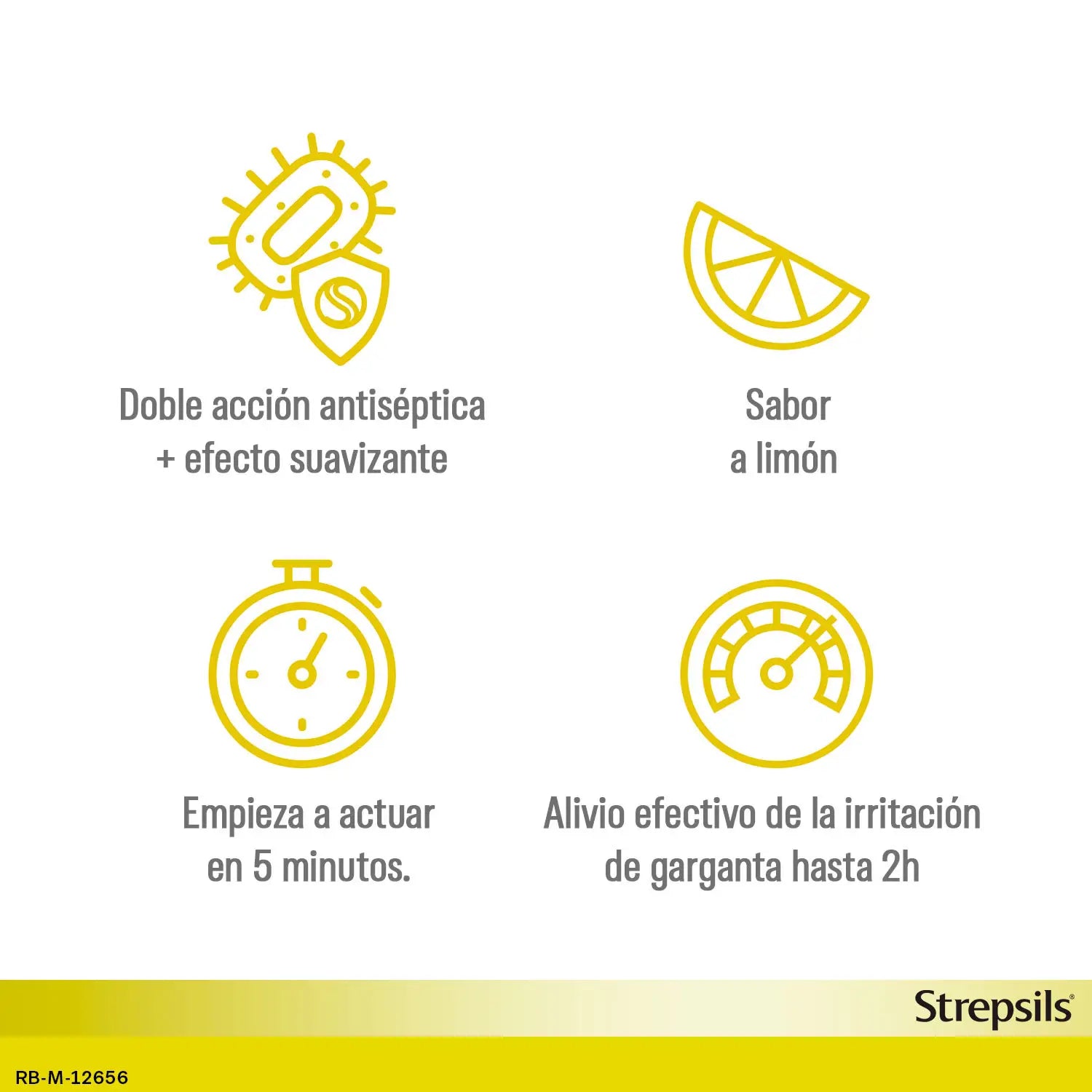 Strepsils Sugar Free Lemon, 24 Lozenges