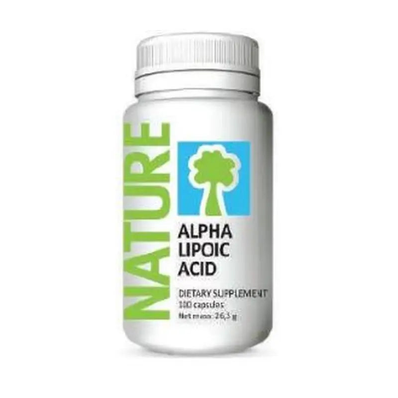 Strong Nature Acido Alfa Lipoico 200Mg. 100 Cápsulas