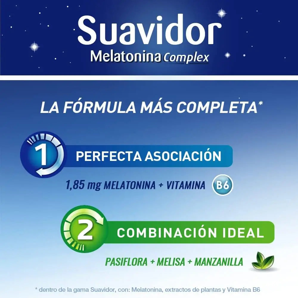 Suavidor Melatonin Complex, 30 Tablets