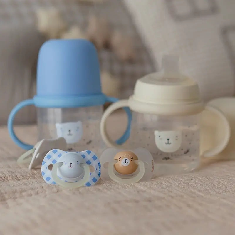 Suavinex Night Bottle Night & Day +6 Months Wild&Free Blue, 150 ml