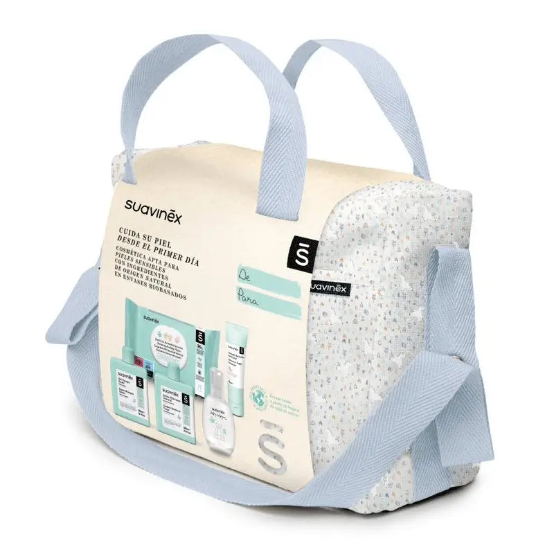 Suavinex Bolso Cosmética Bebé, Color Gris