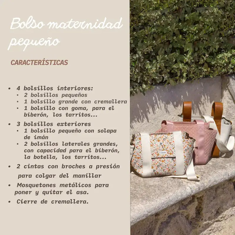 Suavinex Organiser Bag, Flowers