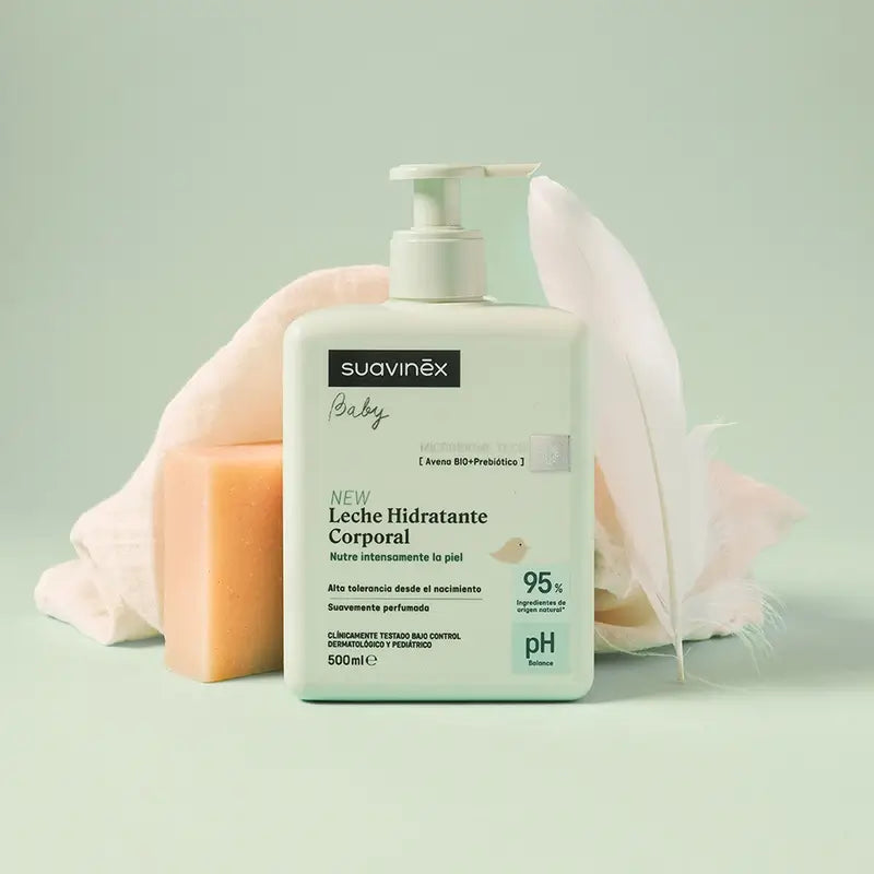 Suavinex Baby Moisturising Body Milk, 500 Ml