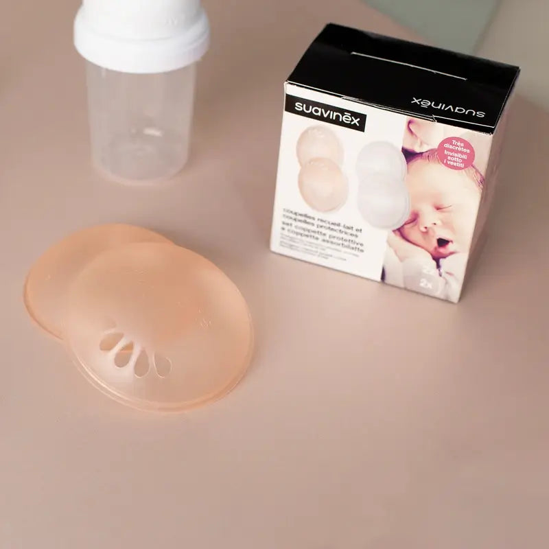 Suavinex Set 2 Protective Shells & 2 Collector Shells