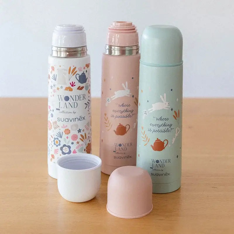 Suavinex Liquid Thermos 500 Ml, Wonderland Pink