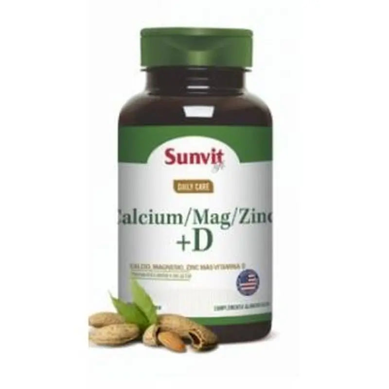 Sunvit Life Calcium-Magnesium-Zinc-Vit D 90 Comprimidos