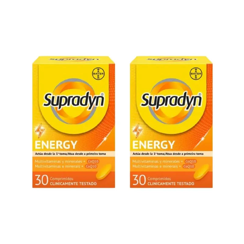Supradyn Energy Vitamins, Minerals, and Daily Energy, 2x30 Tablets