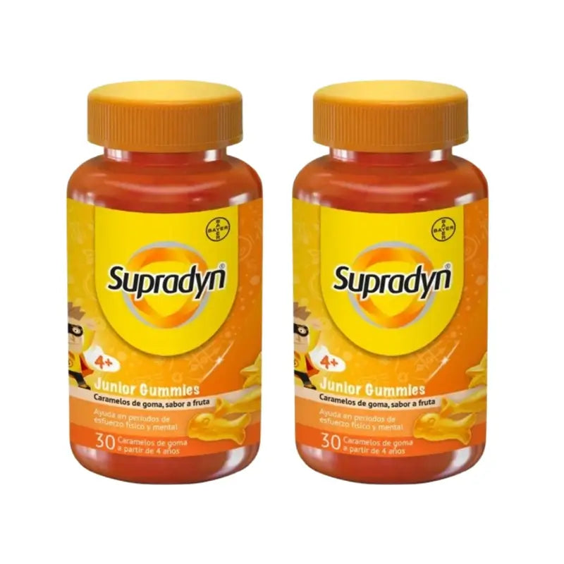 Supradyn Junior Gummies, 2X30 Chewy Candies