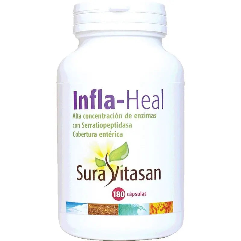Sura Vitas Infla Heal , 180 comprimidos