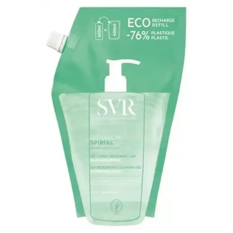 SVR Spirial Deo Douche Gel Refill, 400 ml
