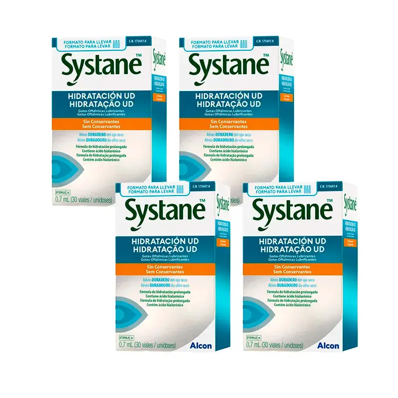 Systane Moisturising You, Pack 4 X 30 Sachets