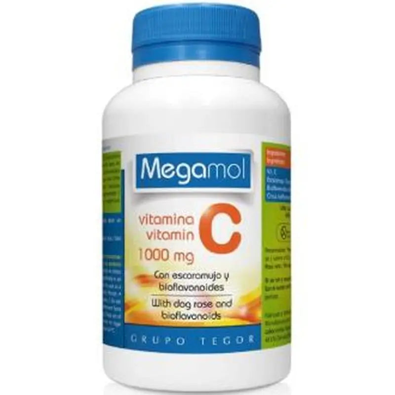 Tegor Megamol Vitamina C 100 Comprimidos