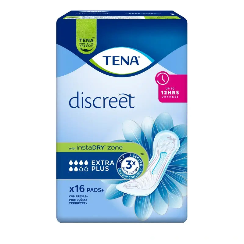 Tena Discreet Extra Plus Id , 16 units