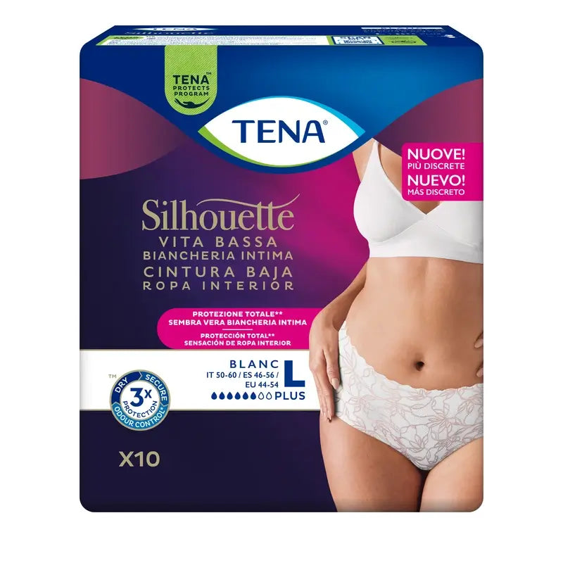 Tena Protective Under Discreet Size L, 10 pcs.
