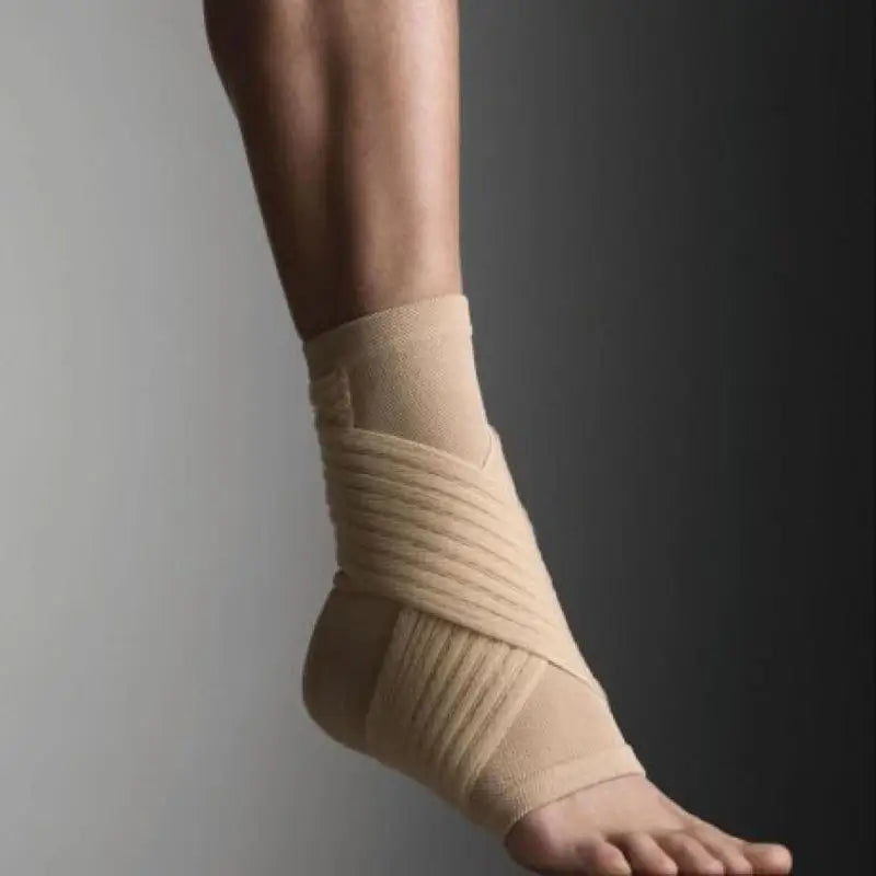 Farmalastic Ankle Support, Large Size Beige