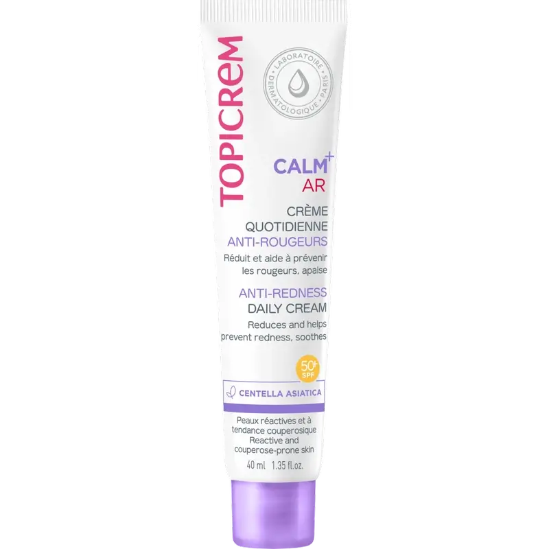 Topicrem Calm+ Daily Anti-Redness Cream Spf50+ , 40 ml