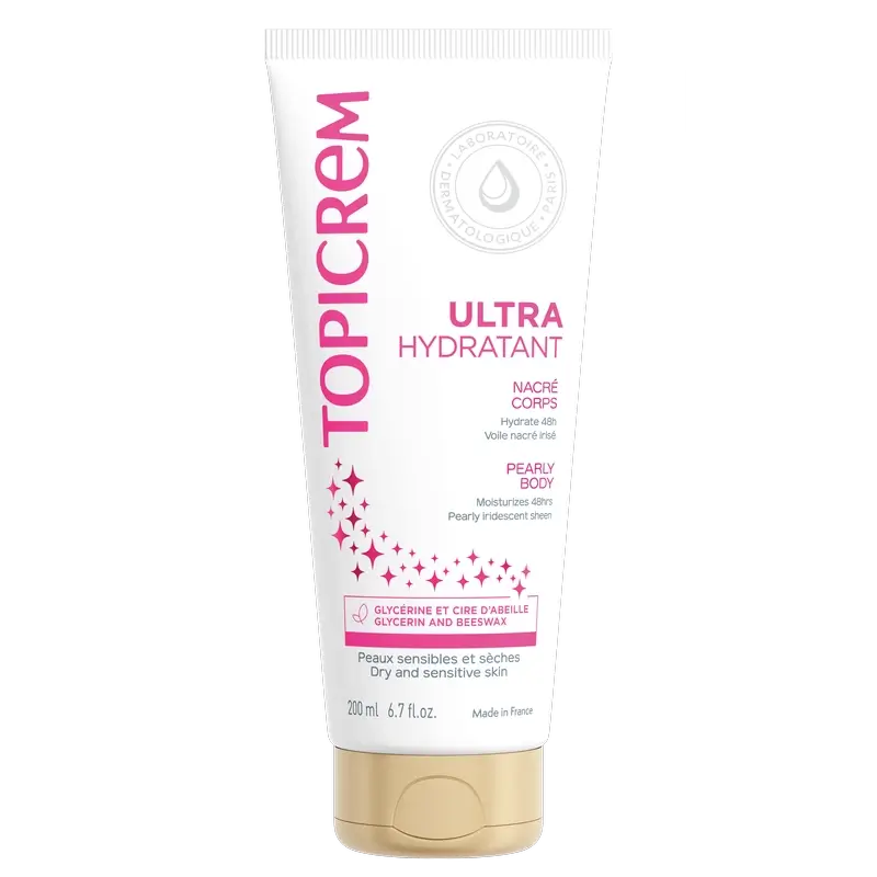 Topicrem Ultra-Moisturising Pearlescent Body Milk 200 ml