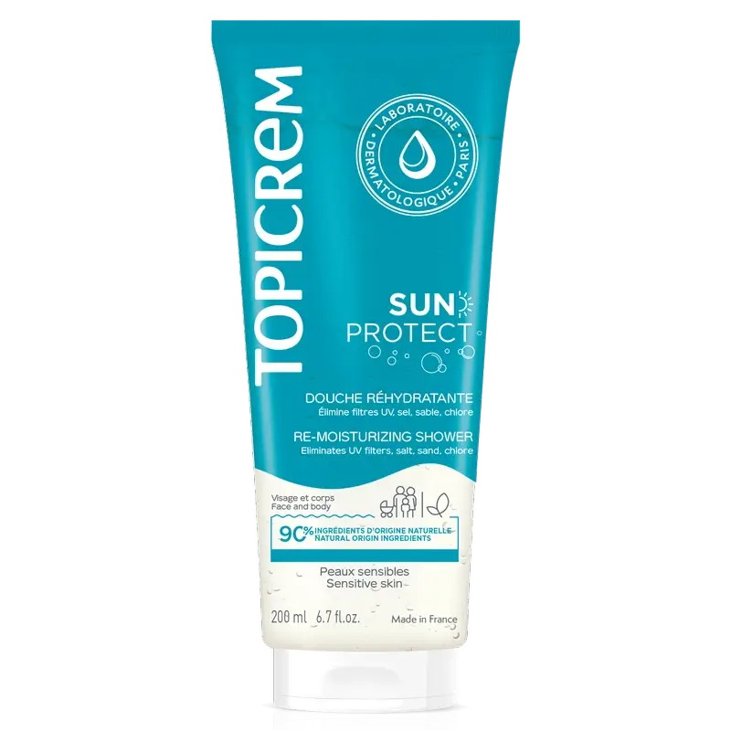 Topicrem Sun Protect Shower Gel, 200 ml