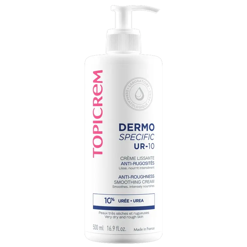 Topicrem Ur10 - Anti-Roughness Smoothing Cream 500 ml