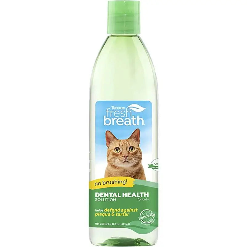 Tropiclean Fresh Breath Cat Dental Hygiene Solution 473Ml at the