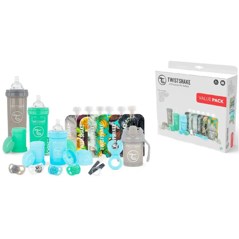 Twistshake Pack Botellas Azul