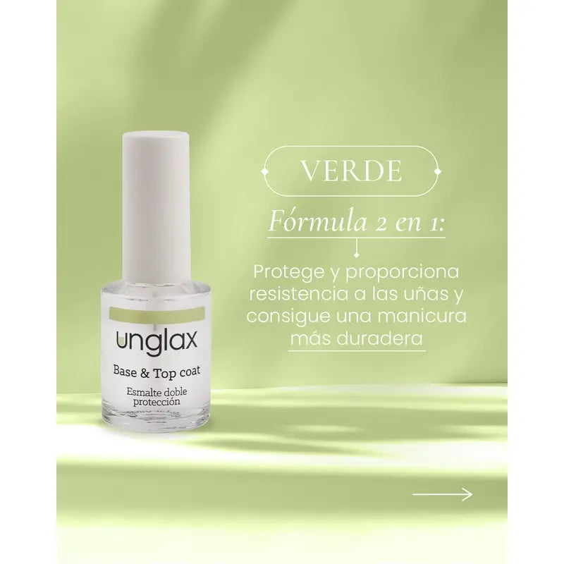 Unglax Base And Top Coat, 10 ml