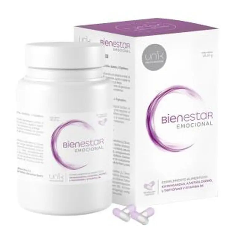 Unik Bienestar Emocional 60 Cápsulasveg.