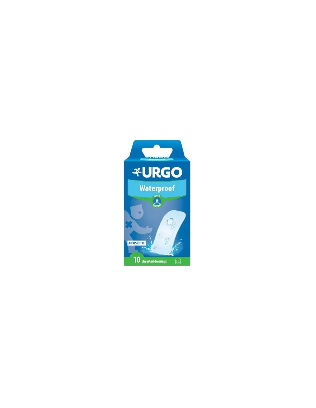 Urgo Waterproof Cl Benzalkonium, 10 Dressings