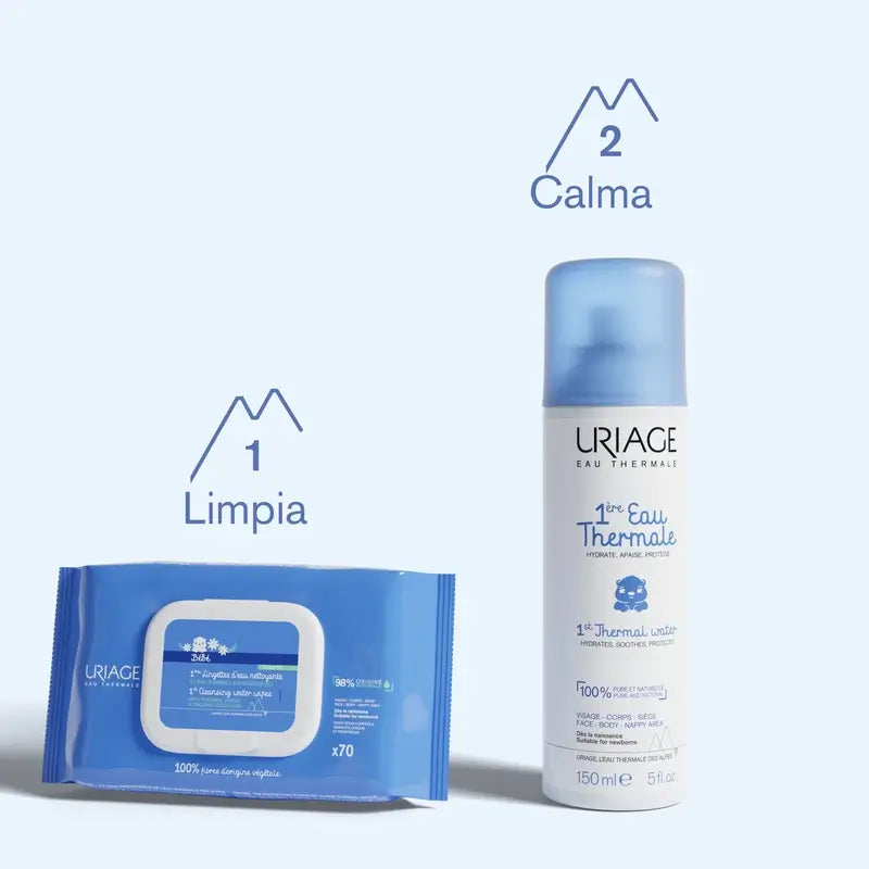 Uriage Baby Wipes 70 units